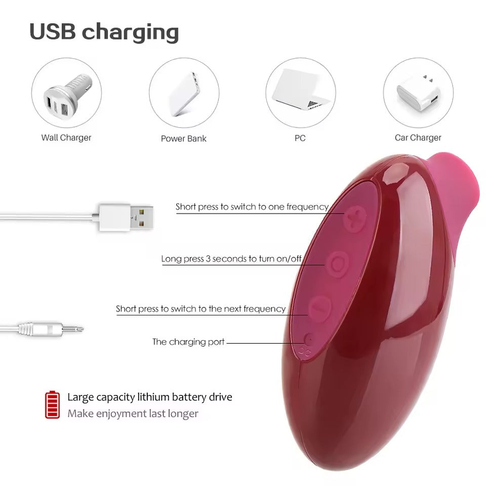 Magic Clitoral Suction Toy! Rechargeable - [NEW RELEASE]